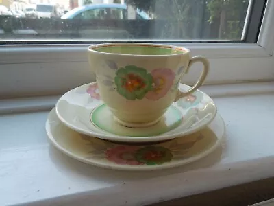 Buy Clarice Cliff Honeydew Cup Saucer Plate Trio • 110£