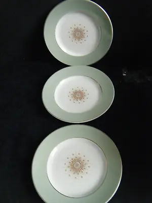 Buy Vintage 3 X Grindley & Co Satin White  Tudor Star Side Bread Cake Plates 7  B20 • 4.99£