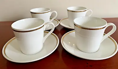 Buy Vintage Royal Tuscan - Sovereign - Tea Cup And Saucer X 4 • 27.50£