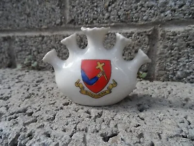 Buy Old Crested China Ornament - Small Porcelain Crested Bundoran - Rare Irish Crest • 12.40£