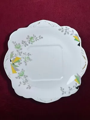 Buy ABJ Grafton China Art Deco Decorative Plate Made In England Warwick • 9.99£
