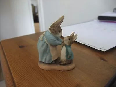 Buy Lovely Beatrix Potter Figure Group Mrs Rabbit & Peter 1996 • 9.99£