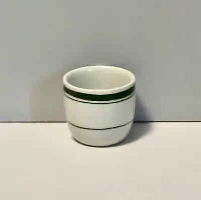 Buy Vintage Egg Cup - Green Stripe - Grindley Hercules - English Pottery 1936 - 1954 • 10.80£