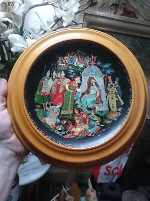 Buy BRADEX TIANEX Folk Legends Vintage Russian Collectable Porcelain Plates 1988 • 18£