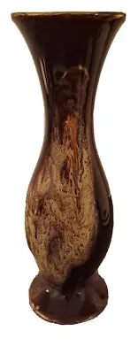 Buy Vintage Brown Drip Glazed Vase   • 14.50£