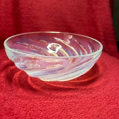 Buy Antique Original Rene Lalique  Poissons  Fish Pattern Bowl In Opalescent Glass • 695£