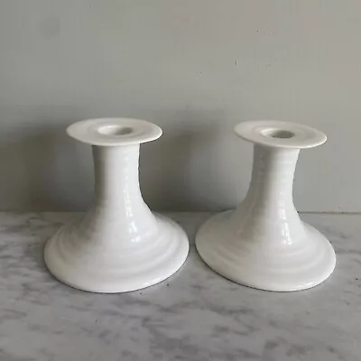 Buy Portmeirion Sophie Conran Candlestick Holders 10cm Tall • 16£
