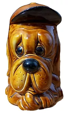 Buy Vintage PEK Pottery 10 Inch Dog Biscuit Barrel  • 24.99£