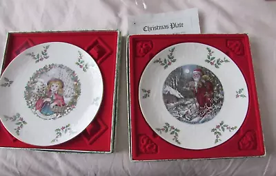 Buy 2 X Royal Doulton Christmas Plates -  1980 And 1978 • 8£