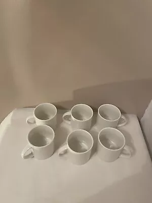 Buy 6 Royal Doulton Fine China White Tea/ Coffee Mugs/ Cups  200ml • 17.49£
