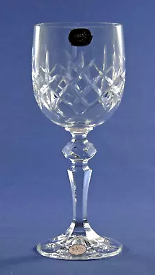 Buy BOHEMIA CRYSTAL - FLAMENCO DESIGN - WINE GLASS  (170ml)  17cm/ 6 3/4  • 16£