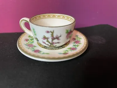 Buy Coalport Miniature China Indian Tree Cabinet Tea Cup And Saucer, • 5.99£