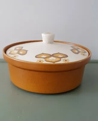 Buy Retro Vintage Royal Worcester Palissy  Casserole Dish 22cm With Lid 1970s • 15£