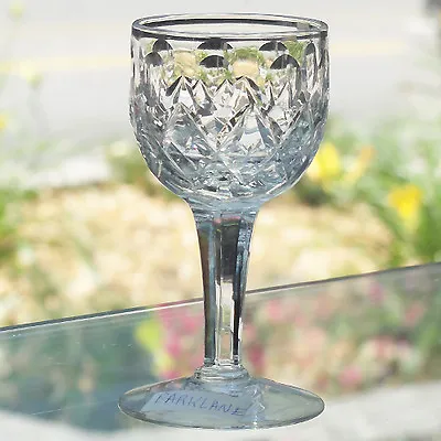 Buy PARK LANE Stuart GOBLET 6  Tall Made In England NEW NEVER USED Hand Cut • 75.86£