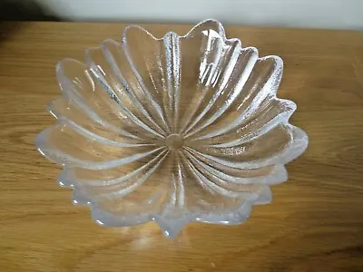 Buy Dartington Crystal Hollywood Glass Serving Bowl Designed Frank Thrower VINTAGE • 14.99£