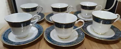 Buy 6 Royal Doulton Tea Cups And Saucers • 0.99£