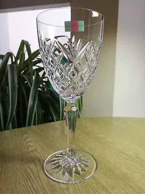 Buy Vintage Stuart Crystal York Large Wine Glasses 8 /20cm Superb Signed 1sts • 17.50£