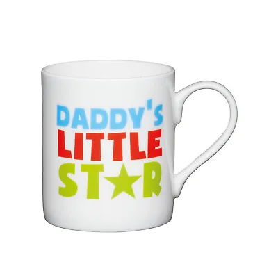 Buy Kids Hot Chocolate Mug 250ml Daddys Little Star Children Cup Fine China Bone • 9.49£