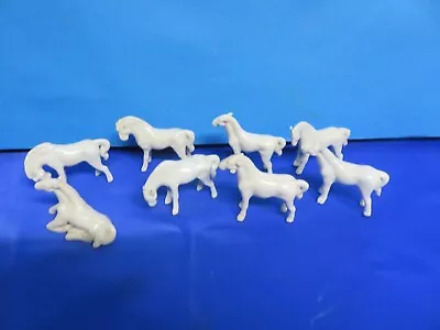 Buy Eight White   Miniature Horses/ponies • 2.99£