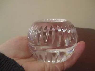 Buy Signed On Base Wedgwood Glass Paperweight  Starburst Cut   • 6£