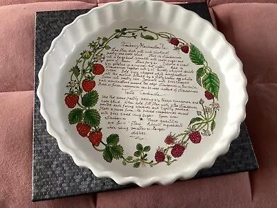 Buy Vintage ROYAL WINTON Strawberry Marshmallow Pie & Tart Ironstone Dish A66 • 14.99£
