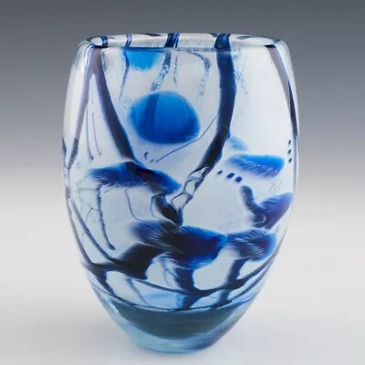 Buy A Winter Birch Oval Vase By Siddy Langley 2022 • 235£