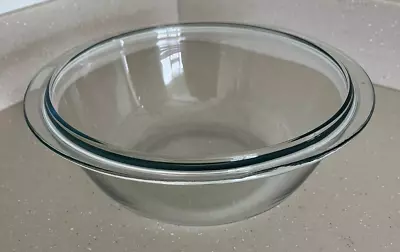 Buy Large Vintage Retro Glass Mixing Fruit Bowl • 3.95£