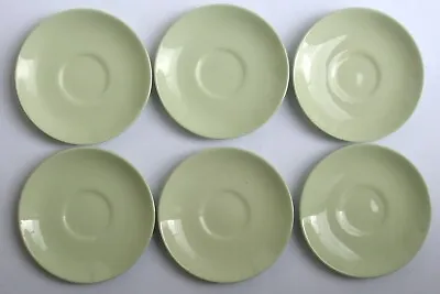 Buy Six Johnson Brothers Green Cloud 5 3/4   Saucers • 5.99£