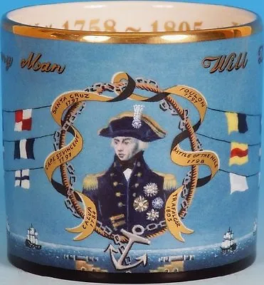 Buy Wedgwood Guyatt Lord Nelson 200 Anniversary Commemorative Mug 1805-2005  • 125£
