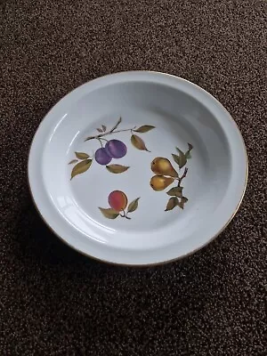 Buy Royal Worcester Oven To Tableware Pie Plate Dish Fruit Evesham • 14.99£