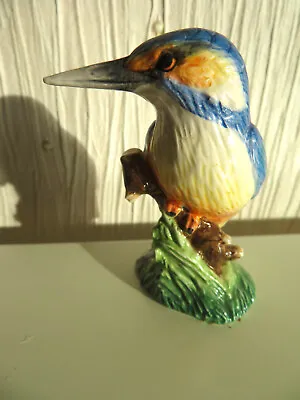 Buy John Beswick Hand Painted Miniature Kingfisher On A Branch JBMB4 • 17.99£