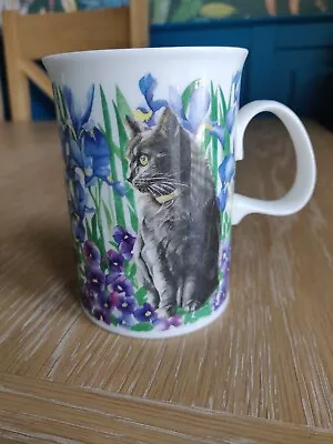 Buy Dunoon Black Cats Flowers Coffee Tea Mug Cup By Helen Sandiford • 14.99£