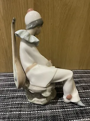 Buy NAO By Lladro  LOVE LETTER  Porcelain Minstrel Figure Mandolin Perfect Condition • 15£