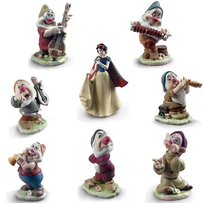 Buy Lladro Set Snow White The Seven Dwarfs 9320 9321 9322 9323 9324 9325 9326 9327 • 2,157.84£