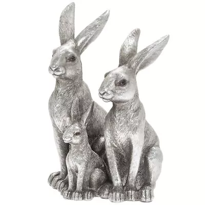 Buy Reflections Silver Hare Family Ornament #LP47401 • 18.99£