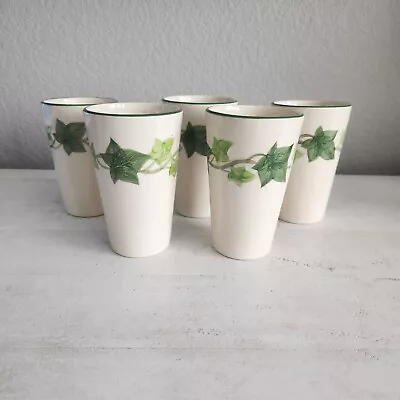 Buy Franciscan Ivy Set Lot Of 5 Tumblers Glasses About 5” Tall • 47.22£