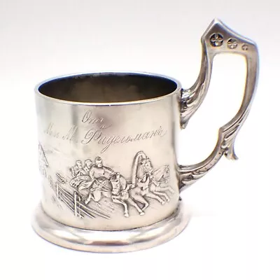 Buy Troika Podstakannik Tea Glass Holder Russian 84 Standard Silver 1914 • 645.14£