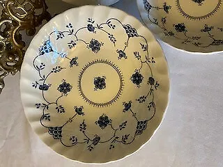Buy Churchill FINLANDIA Replacement  Blue & White Floral Dinnerware Made In England. • 11.37£