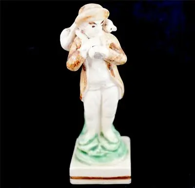 Buy Antique Georigian Staffordshire Creamware Pottery Figure Lost Sheep Found • 149.99£