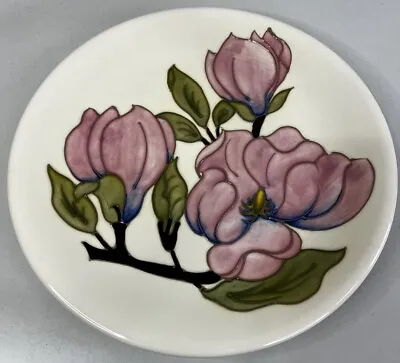 Buy Moorcroft Pottery Pink Magnolia 10inch Plate Made In England #232 • 28.99£