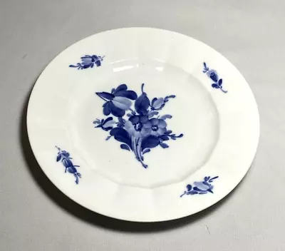 Buy ROYAL COPENHAGEN ~ Fine Porcelain 8.75  LUNCHEON PLATE (Blue Flowers) ~ Denmark • 23.98£