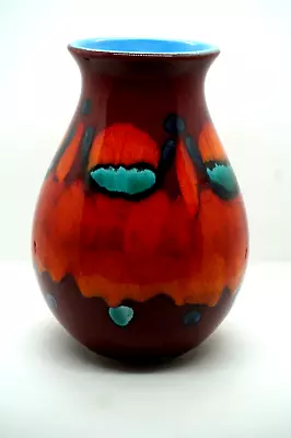 Buy Large Poole P0ttery Volcano Vase • 29.99£