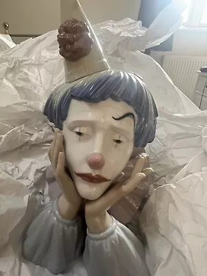 Buy Lladro Large Clowns Head 1980-199retired Porcelain/ceramic  • 30£