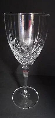 Buy Edinburgh  Crystal  Wine Glass . 19cm/7.5 Inch High. Excellent Condition. • 8.99£