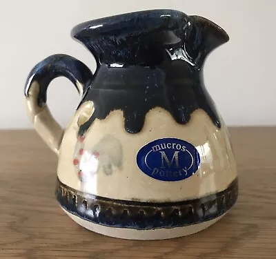 Buy Mucros Studio Art Pottery Stoneware Milk / Cream Jug KillKenny Ireland Fab! • 10.99£