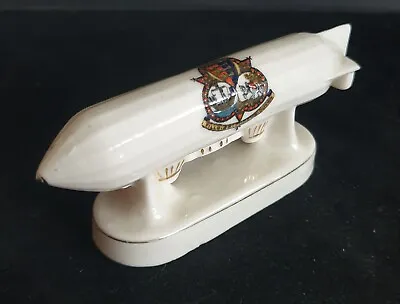Buy WW1 British Crested China German Zeppelin Airship By Arcadian With Dover Crest • 60£