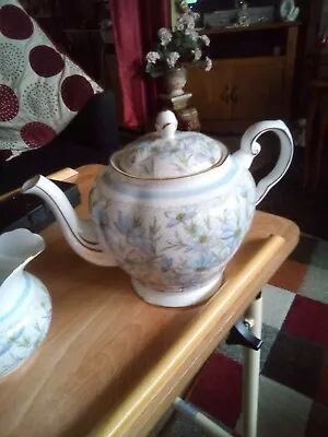 Buy Tuscan Fine China - Excellent Teapot & Cream Jug - Unused - Superb Condition • 19.99£