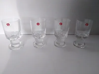 Buy Glasses Iittala Finland Shot Glass Set Of 4 Tapio Wirkkala Cordial Glass 3.5 In • 77.77£