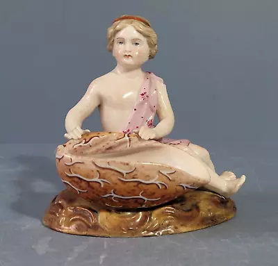 Buy Rare Sitzendorf Porcelain Figural Table Salt.  C.1884 • 145£