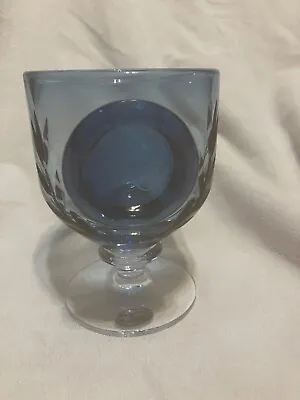 Buy Wedgewood Dark Blue Glass Goblet • 7.99£